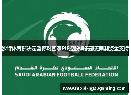 沙特体育部决定暂停对四家PIF控股俱乐部无限制资金支持 沙特体育部决定暂停对四家PIF控股俱乐部无限制资金支持